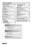 Page 44  ENGLISH
TABLE OF CONTENTS
Standby power reductionThe standby power has been immensely reduced compared to the 
previous model.
Approx. 0.9 W (PT-LB90NTU)
Approx. 0.4 W (PT-LB2U/PT-LB1U)(Standby mode: In “ECO”)
User logo display function
You can project your company’s logo when projection starts.  ( page 34)
Longer lamp life
The lamp replacement cycle is longer than the former model. ( page 45)
     
Approx. 3 000 hours (PT-LB90NTU)
           Approx. 5 000 hours (PT-LB2U/PT-LB1U)
          (LAMP...