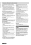 Page 6Essential information
6  ENGLISH
Precautions with regard to safety (continued)
Do not look and place your skin into the lights 
emitted from the lens while the projector is being 
used.
Doing so can cause burns or loss of sight.Strong light is emitted from the projector’s lens. Do 
• 
not look or place your hands directly into this light.
Be especially careful not to let young children look 
• 
into the lens. In addition, turn off the power and 
disconnect the power plug when you are away from 
the...