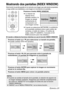 Page 107ESPAÑOL-31
Funciones útiles
ENTER
PROJECTOR VOLUME D.ZOOMSTDMENU
AUTO
SETUP
SHUTTERFREEZE
INDEX
WINDOW
InstantáneaImagen en 
movimiento
El mando a distancia funciona mientras se usa la función INDEX WINDOW
Presione el botón F F
o G G
para seleccionar un tamaño de pantalla.
Se puede cambiar entre tres tamaños.
InstantáneaImagen en 
movimientoInstantáneaImagen en 
movimientoInstantáneaImagen en 
movimiento
Presione el botón I I
o H H
para permutar entre la pantalla de
instantáneas y la pantalla de imágenes...