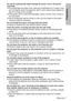 Page 7ENGLISH-7
Preparation
Do not do anything that might damage the power cord or the power
cord plug.
BDo not damage the power cord, make any modifications to it, place it near
any hot objects, bend it excessively, twist it, pull it, place heavy objects on
top of it or wrap it into a bundle.
BIf the power cord is used while damaged, electric shocks, short-circuits or
fire may result.
BAsk an Authorized Service Center to carry out any repairs to the power
cord that might be necessary.
Do not handle the power...