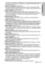 Page 93ESPAÑOL-17
Preparativos
alta dentro del proyector o alrededor de él. Si la temperatura sube encima
de cierto nivel, la fuente de alimentación se apagará automáticamente y el
indicador destellará.
&Sensor de iluminación (página 39)
Este sensor detecta la luminancia cuando la función “DAYLIGHTVIEW”
está funcionando. No cobra el proyector ni coloque ningún objeto sobre el
proyector cuando lo esté usando.
'Botón POWER (páginas 24, 26 y 27)
Este botón se usa para conectar y desconectar la alimentación....