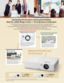 Page 2Balanced Quality and
Performance
1
Outstanding Performance and Excellent Mobility
Ideal for a Wide Range of Uses — From Business to Education
The PT-LB3 Series has useful features 
such as a wired L AN network.It is a 
mobile projector, but can also be used on 
a desktop or mounted to the ceiling.
Installation Flexibility
A 5,000-hour*1 lamp replacement cycle saves 
operating costs. Also, the Intelligent Power 
Management function allows the projector to 
continue operating even when the power 
supply...