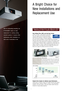 Page 2With its outstanding flexibility, the
PT-FW100NTE makes an ideal
replacement for existing ceiling-
mounted systems. It requires little
maintenance after installation, so
total cost of ownership is low.
A Bright Choice for 
New Installations and
Replacement Use
Auto Rolling Filter (ARF) and Anti-Dust Design
A Micro Cut Filter, a high-efficiency electrostatic
filter, with superior dust-collecting performance
combines with Panasonic’s original Auto Rolling
Filter and anti-dust design to minimise brightness...