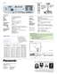 Page 4Weights and dimensions shown are approximate. Specifications are subject to change without notice. This product 
may be subject to export control regulations. UHM is a trademark of Matsushita Electric Industrial Co., Ltd. VGA and 
XGA are trademarks of International Business Machines Corporation. SVGA is a registered trademark of the Video 
Electronics Standards Association. All other trademarks are the property of their respective trademark owners.
Please contact Panasonic or your dealer for a...