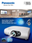 Page 11-Chip DLP™ Projectors
PT-RZ370
PT-RW330
Beyond  Ordinary  Projection— 
Solid  Reliability  with  the 
LED/Laser-Combined  Light  Source 