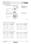 Page 5SP E CFI L E
PTTW\b30S h o r t  T h ro w   L C \b   \f ro j e c t o r
As  of  February \b01\b
SFL12M003
5 / 1 \b
S t a n d a rd   s e t t i n g  u p   p o s i t i o n
Projected image Lower edge of projected image
Upper edge of projected image
P
rojected 
i mage
915 –14 8 5
( 3 6 -1/ 3 2 –
5 8 -15 / 3 2 )
∅ 38 (1-1/2)
208
( 8-3/16)
1
57.5
( 6-3/16)
L L
L
H
H
100
(3-15/16) 100
(3-15/16)
200
(7-7/8)
70
(2-3/4) 140
(5-1/2) 70
(2-3/4)
54
(2-1/8)
Adjustable in30-mm 
(1-3/16-inch) step.
u n i t   :   m m   ( i...