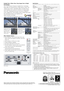 Page 2*1: Measurement, measuring conditions, and method of notation all comply with ISO 21118 international standards\
.
*2:
Input signals that exceed this resolution will be converted to 1,024 x 7\
68 pixels. *3: Protruding parts are not included.
* 4: Average value. May differ depending on models.
*5: Operation range differs depending on the environment.
NOTES ON USE• The projector uses a high-voltage mercury lamp that contains high internal pressure. This lamp
may break, emitting a large sound, or fail to...