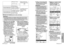 Page 36FRANÇAIS
-71
Others
70-F
RANÇAIS
#
Mettre hors circuit l’interrupteur
d’alimentation principale (MAIN
POWER) suivant la méthode
donnée dans “Mise hors circuit
de l’alimentation” à la page 24,
puis débrancher la fiche du
cordon d’alimentation de la
prise de courant et vérifier que
les pièces autour du bloc de
lampe se sont refroidies.
$Utiliser un tournevis Phillips
pour desserrer les vis de
fixation du couvercle du bloc
de lampe sur le fond du
projecteur, puis enlever le
couvercle du bloc de lampe.%...