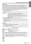 Page 55
InformationImportante
Avis important concernant la sécurité
FRANÇAIS - 55
Information relative à l’élimination  des déchets dans les pays extérieurs à l’Union européenne
Ce pictogramme n’est valide qu’à l’intérieur de l’Union européenne. Pour connaître la procédure 
applicable dans les pays hors Union Européenne, veuillez vous renseigner auprès des auto\
rités locales  compétentes ou de votre distributeur.
AVERTISSEMENT:
Cet équipement a été soumis à des tests qui ont démontré que celui-ci respectait...
