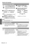 Page 26Basic Operation
Remote control operation
ENGLISH - 26
You can switch the input method manually by 
pressing the COMPUTER, WIRELESS (PT-
LB51NTE only) and VIDEO buttons. Press 
the required button several times or I H to 
cycle through the input methods as follows. 
The actual projected image will be changed 
in a while.
JPressing the COMPUTER button
JPressing the WIRELESS button
 The WIRELESS button is only for PT-LB51NTE.
 See CD-ROM contents for more detailed information.
JPressing the VIDEO button...