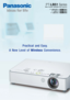 Page 1Practical and Easy. 
A New Level of WirelessConvenience.
PT-LB51NTEA
PT-LB51EA
PT-LB51SEA
Micro Portable XGA/SVGA LCD Projectors
PT-LB51Series
XGA2000lm
XGA2000lm
SVGA2000lm 