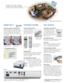 Page 3
Daylight View 2
Crisp, Clear Images in a Well-Lit Room
Panasonic’s Daylight View 2 technology, which
helps project sharp, crisp images that are easy to
see even in brightly lit rooms. A built-in sensor
measures the ambient light, and the halftone
colour and brightness level are adjusted according-
ly in real-time.
Presentation Flexibility
Easy-to-Use Remote Control
The control range and dis-
tance have been extended
compared to previous mod-
els, and the buttons are now
larger and easier to use....