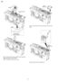 Page 42Step 5: Press the claw, push backwards and remove the
trigger slide plate as arrows shown.
Step 6: Prepare the service key for use.
Step 7: Push forward and remove the gear cover as arrow
shown.
Step 8: Remove the open switch lever.
42
CRS1 