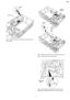 Page 71Step 1: Slide the UD rack L backwards, push the claw as
arrow shown.
Step 2: Slide the UD rack R as arrow shown until it stop.
Step 3: Press the claw as arrow shown.
Step 4: Push the claw as arrow shown, then turn the
trigger gear clockwise and remove it as arrows shown.
71
CRS1 