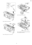 Page 89Step 8: Install the open switch lever.
Step 9: Install the gear cover as arrow shown.
Step 10: Install the open lever spring.
Step 11: Install the top cover, fix the top cover hook to the
tray rear stopper as arrow shown.
89
CRS1 
