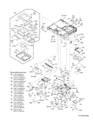 Page 60
CF-29NTQGZBM
K309E32-03
K306
K304
K308 K313 K303
K304
K316
K313
K311
K305
K311 E32-02
K316
K315E32-01
K314
K311 K310K316
K316
E32
K312
K301
K302
K403
K412
K408 K464
K403
K46
K778
E12
K19
K409
K409 K7
K43
E6
K458 K24
E8E2
E15
K37
K99 K38
K45
K5
E50K83
K80
K450
K52
K460
K462
K6
E7K8
K408 K405
K87
K409
K55
K405
K405 K15
E43K405
K86
K405
K92
K861
K861 K862
K92
K99
E1
K51
K90
K405 K405K861
K406 K406
K7
K783
K2
E44
K465
K81
K52
E41
E42
K773
K405
K770
K51
K784
K7
K858
K859
K405
K860
E789
E790
K405
K405
K863...