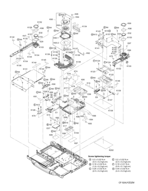 Page 69CF-52AJYZDZM
K142K105K106 K104K105
K104
K47
K157
K132
K103K93
K93-4 K95
K94
K93-1 K93-2 K99
K98
E32
E30
K153
K97
K158
K142
K156
K101
K100 
K102
K73
K96
K143
K157
K141
K123 K122
K146
K133 K109
E19
K80
E36 E8 K107
K108
K138
K138
K139 K139
K139
K138
K135
K137
K136 K62
K131 K144
K145
K140
K90
E38
E1
E10
K82K88
E17
E37
K164K88
K88
K83
K83
K84
K86
K87
K85
H
N4
H
N4
H
N4 H
N4
K93-3
E
K93-5
EH
H
H
N4
E
N4
EN4
H
HN4 H
N4
H
N4
H
N4 C
N6
E
N2
CN5
CN5AN2
K158
E
N2
B
N2BN2BN16
EN13
K89
K91
K128 K79 H
N4
E29
K153...