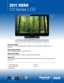 Page 1•  720p HD Resolution
•  60 Hz Refresh Rate
•  Game Mode
  •  2 HDMI*
•  PC Input
IPS AlPhA P
Anel*
Delivers a 178º wide viewing angle for bright and clear images from virtually anywhere in  
the room.
VIeRA ImAge VIeweR
View your digital photos on your VIERA HDTV.
FIne BlAck P Anel
Reduces panel reflection to sharpen images and decrease glare.
VIeRA lInk
Lets you control your VIERA HDTV and other Panasonic VIERA Link-ready components with  
one remote.
2011 Viera
®
C3 Series LCD
*TC-L24C3-VA Panel + 1...