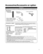 Page 557
Accessoires/Accessoire en option
  Accessoires
Télécommande N2QAYB000706Piles pour la
télécommande (2)
 Format AA
Accessoires
Vérifiez que les accessoires et les éléments ci-dessous sont bien inclus en cochant leur case.
Cordon d’alimentation
  Piédestal
Guide de mise en route rapide
Manuel d’utilisation (Imprimé)
Manuel d’utilisation (CD-ROM)
Sécurité des enfants
Accessoire en optionCommuniquez avec un détaillant Panasonic pour vous procurer le support de
montage mural recommandé. Pour de plus amples...