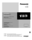Page 1Owner’s Manual
32” Class 720p LCD HDTV
(31.5 inches measured diagonally)
Manual de usuario
Televisión de alta definición de 720p y 
clase 32” de LCD
(31,5 pulgadas medidas diagonalmente)
For assistance (U.S.A./Puerto Rico), please call:1-877-95-VIERA (958-4372)www.panasonic.com/help
For assistance (Canada), please call:1-866-330-0014www.vieraconcierge.ca
Para solicitar ayuda (EE.UU./Puerto Rico), llame al:
1-877-95-VIERA (958-4372)www.panasonic.com/help
TQB4GC0591-1
Gracias por su decisión de comprar...