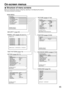 Page 4545
Structure of menu screens
Menus are extensively used for configuring, adjusting or reconfiguring the projector.
The menus structure is as follows:
MAIN MENU
         PICTURE
         POSITION
         ADVANCED MENU
         LANGUAGE
         OPTION
         TEST PATTERN
         SIGNAL LIST
         SECURITY
     :MENU SELECT
ENTER:SUB MENU
PICTURE
  PICTURE MODE DYNAMIC
   COLOR 50
   TINT 30
   COLOR TEMP. DEFAULT
   GAMMA 2.2
  CONTRAST 32
  BRIGHT 32
  SHARPNESS 6
  NOISE REDUCTION 2
  DYNAMIC...