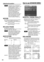 Page 3030
Adjusting the position
• If the picture size is compressed or
enlarged by using the 16:9 aspect ratio
when the projector is used for
profitable purpose or in the presence
of an audience (for example, in a
coffee shop or at a hotel etc.), it may
infringe the rights of the copyright
owner of the original picture.
• 
If a picture with the standard (4:3)
aspect ratio is projected at a wide
aspect ratio, parts of the picture may run
over the screen bounds or the overall
picture may be distorted. To view...