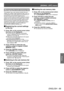 Page 69[SIGNAL LIST] menu 
ENGLISH - 69
Settings
Managing the sub memory list 
The projector has a sub memory function that can 
register the multiple image adjustment data, even if it 
is recognized as the same signal by the frequency or 
format of the synchronization signal source. 
Use this function when you need to adjust the picture 
quality such as switching of the aspect ratio or white 
balance by the same synchronization signal source. 
The sub memory includes all the data that can be 
a

djusted for...