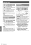 Page 60POSITION menu
60 - ENGLISH
Settings
Press ▲▼ to select [INTERLOCKED].
3  ) 
Press ◄► to switch [INTERLOCKED].
4  ) 
OFF The [VERTICAL] and 
[HORIZONTAL] settings are used 
as the vertical and horizontal zoom 
ratios respectively.
ON The zoom ratio is set to the [BOTH] 
setting.  
This allows the pictures to be 
zoomed at equal vertical and 
horizontal ratios.
Note
When [ASPECT] is set to [THROUGH], [ZOOM] will not 
 
z
appear.
When other than [DEFAULT] is selected for [ASPECT], 
 
z
the [MODE] selection...