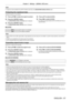 Page 87ENGLISH - 87
Chapter 4 Settings  —   [SIGNAL LIST] menu
Note
rfA  signal can also be deleted from [ENTRY SIGNAL DELETE] on the [REGISTERED SIGNAL SETUP] screen.
Protecting the registered data
Registered signals can be protected.
1) Press asqw
 to select the signal to protect.
2) Press the  button.
rfThe  [REGISTERED SIGNAL STATUS] screen is displayed.
3) Press the  button.
rfThe  [REGISTERED SIGNAL SETUP] screen is displayed.
4) Press as to select [LOCK].
5) Press qw to switch [LOCK].
rfThe setting will...