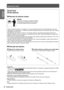 Page 8Read this first!
8 - ENGLISH
Important  
Information
Trademarks
HDMI, the HDMI logo and High-Definition Multimedia Interface is a trademark or registered trademark of HDMI 
• 
Licensing LLC.  
Other names, company names or product names used in these operating inst\
ructions are the trademarks or 
• 
registered trademarks of their respective holders. 
Please note that the operating instructions do not include the ® and \
TM symbols. 
Illustrations in these operating instructions
Note that illustrations...