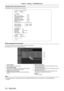 Page 112Chapter 4 Settings — [NETWORK] menu
112 - ENGLISH
Example of the E-mail sent for an error
The following E-mail is sent when an error has occurred.
=== Panasonic projector report(ERROR) ===
Projector Type  : RW430
Serial No  : SW1234567
-----  check system -----
MAIN CPU BUS [   OK    ]
FAN  [   OK    ]
INTAKE AIR TEMPERATURE  [   OK    ]
OPTICS MODULE TEMPERATURE  [   OK    ]
INTERNAL AIR TEMPERATURE  [   OK    ]
LIGHT STATUS  [   OK    ]
INTAKE AIR TEMP.SENSOR  [   OK    ]
OPTICS MODULE TEMP.SENSOR  [...