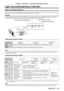 Page 119Chapter 5 Maintenance — Light source/temperature indicator
ENGLISH - 119
Light source/temperature indicator
When an indicator lights up
If a problem should occur inside the projector, the light source indicator /temperature indicator  will inform you by lighting or 
flashing. Check the status of the indicators and manage the indicated problems as follows.
Attention
 fWhen switching of f the projector to deal with problems, make sure to follow the procedure in “Switching of f the projector” (x   page...