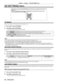 Page 64Chapter 4 Settings — [3D SETTINGS] menu
64 - ENGLISH
[3D SETTINGS] menu
On the menu screen, select [3D SETTINGS] from the main menu, and select \
the item from the 
sub-menu.
Refer to “Navigating through the menu” (x
  page   44) for the operation of the menu screen.
 fAfter selecting the item, press 

asqw to set.
[3D MODE]
Select a control method of the 3D eyewear for the 3D system in use.
1) Press  as to select [3D MODE].
2)  
Press 
 qw to switch [3D MODE].
 fThe items will switch each time you press...
