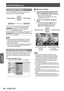 Page 66[3D SETTINGS] menu
66 - ENGLISH
Settings
[LEFT/RIGHT SWAP]
Switch to [SWAPPED] if you feel discomfort when 
watching a 3D video with 3D Eyewear.
Switch settingsSwitch settings
[NORMAL][SWAPPED]
[NORMAL]If the 3D video is being displayed 
correctly while the 3D Eyewear is 
being worn, do not change from 
[NORMAL] settings.
[SWAPPED]
Select this if a feeling of discomfort is 
felt towards the 3D video while wearing 
3D Eyewear.
Note
 
z If 3D video is being correctly displayed in 3D, setting 
[LEFT/RIGHT...