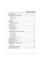 Page 33
Table of Contents
Before Initial Use  ................................................................................... 2
Before Operating the Telephones  ....................................................... 4
Location of Controls  ...................................................................................... 4
Connection .................................................................................................... 6
Tilt Angle Adjustment...