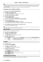 Page 74Chapter 4 Settings — [PICTURE] menu
74 - ENGLISH
Note
 fAdjust [COLOR  TEMPERATURE] correctly. All colors will not be displayed properly unless adequate adjustment is made. If the adjustment 
does not look suitable, you can press the  button on the remote control to return the setting for the selected item only to the 
factory default setting.
 f When color temperature has been changed, the colors before and after the change will dif fer slightly

.
Changing the name of [USER1] or [USER2]
1) Press as to...