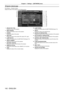 Page 142Chapter 4 Settings — [NETWORK] menu
142 - ENGLISH
[Projector status] page
Click [Status] → [Projector status].
Display the status of the projector for the following items.
14
15
166
7
8
9
1
2
3
4
17 10
5
11
12
13
1 [PROJECTOR TYPE]
Displays the type of the projector.
2
 
[MAIN VERSION]
Displays the firmware version of the projector

.
3
 
[POWER]
Displays the status of the power

.
4
 
[SHUTTER]
Displays the status of the shutter (ON: closed, OFF: open).
5

 
[LAMP
  SELECT]
Displays the setting status...