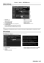Page 147Chapter 4 Settings — [NETWORK] menu
ENGLISH - 147
[Adjust clock] page
Click [Detailed set up] → [Adjust clock].
1
2
3
4
5
6
7
1 [Time Zone]
Select the time zone.
2
 
[Set time zone]
Updates the time zone setting.
3

 
[NTP
  SYNCHRONIZATION]
Set to [ON] to adjust the date and time automatically.
4
 
[NTP
  SERVER NAME]
Enter the IP address or server name of the NTP server when 
you set to adjust the date and time manually.
(To enter the server name, the DNS server needs to be set up.) 5
 [Date]
Enter the...