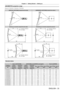 Page 33Chapter 2 Getting Started — Setting up
ENGLISH - 33
[GEOMETRY] projection range
(Only for PT-DZ13KU, PT- DS12KU, PT- DZ10KU)
[VERTICAL KEYSTONE] (viewed from the side) [HORIZONTAL KEYSTONE] (viewed from above)
ScreenScreen
Vertical arc correction (viewed from the side) Horizontal arc correction (viewed from above)
ScreenProjection distance
Arc radiusScreen Projection distance
Arc radius
Arc center
Screen
Projection distance
Arc radiusArc centerScreen
Projection distance
Arc radius
Standard status...
