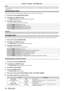 Page 76Chapter 4 Settings — [PICTURE] menu
76 - ENGLISH
Note
 fIf you press  w while the adjustment value is [+15], the value will become [0]. If you press  q while the adjustment value is [0], the value will 
become [+15].
[NOISE REDUCTION]
You can reduce noises when the input image is degraded and noise is occurring in the image signal.
1) Press  as to select [NOISE REDUCTION].
2)  
Press 
 qw or the  button.
 fThe  [NOISE REDUCTION] individual adjustment screen is displayed.
3) Press  qw to switch the item....