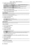Page 98Chapter 4 Settings — [DISPLAY OPTION] menu
98 - ENGLISH
3) Press qw to switch the [SCREEN FORMAT] item.
 fThe items will switch each time you press the button.
Model No. [SCREEN FORMAT] Range when [SCREEN POSITION] is selected
PT
-

DZ13KU, PT
-
 DZ10KU [16:10]
Cannot be adjusted.
[4:3] Adjusts the horizontal position between 
-160 and 160.
[16:9] Adjusts the vertical position between 
-60 and 60.
PT
-

DS12KU [4:3]
Cannot be adjusted.
[16:9] Adjusts the vertical position between 
-132 and 131.
4) Press...
