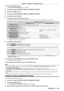 Page 133Chapter 4 Settings — [SECURITY] menu
ENGLISH - 133
2) Press the  button.
 fThe  [CONTROL DEVICE SETUP] screen is displayed.
3) Press  as to select [CONTROL PANEL] or [REMOTE CONTROL].
4)  
Press the  button.
5)

 
Press 
 as to select [CONTROL PANEL] or [REMOTE CONTROL].
6)
 
Press 
 qw to switch [USER].
7)
 
Press 
 as to select the button item to set.
 fWhen [INPUT  SELECT BUTTON] is selected, press the  button, and then press as to select the button to set.
Buttons that can be set
[CONTROL PANEL]...