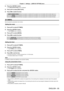 Page 85Chapter 4 Settings — [DISPLAY OPTION] menu
ENGLISH - 85
2) Press the  button.
 
f The [SHUTTER SETTING]  screen is displayed.
3) Press as to select [SHUT-OFF].
4)  Press qw to switch the item.
[KEEP CURRENT STATE] When the projector is switched off, the projector turns into standby with the shutter status as is.
[OPEN] When the projector is switched off, the projector turns into standby with the shutter left opened.
[CLOSE] When the projector is switched off, the projector turns into standby with the...