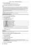 Page 92Chapter 4 Settings — [PROJECTOR SETUP] menu
92 - ENGLISH
11) Press the  button.
 
f The command is fixed and  n is displayed at the left of the selected command.
 
f After the command is fixed, press the  button to close the detailed setting screen.
12)  Press asqw  to select [STORE], and press the  button.
Note
 
f If you attempt to register the setting that would make the lamp turn on for a short time during the same day , an error message will be 
displayed on the screen. Set the time and command...