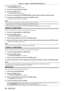 Page 98Chapter 4 Settings — [PROJECTOR SETUP] menu
98 - ENGLISH
2) Press the  button.
 
f The [DATE AND TIME] screen is displayed.
3)  Press as to select [ADJUST CLOCK].
4)  Press the  button.
 
f The [ADJUST CLOCK] screen is displayed.
5)  Press as to select [NTP SYNCHRONIZATION], and press  qw to change the setting to [ON].
6)  Press as to select [APPLY], and press the  button.
 
f The setting of the date and time will be completed.
Note
 
f To set the date and time automatically, the projector must be...