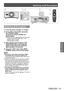 Page 51Switching on/off the projector
ENGLISH - 51
Basic Operation
Switching off the projector
1) Press the power standby  button.
2)
 
Press  ◀▶ to select [OK], and press 
the  button.
(Or press the power standby <
> 
button again)
▶z Projection of the image will stop, and the power 
indicator  on the 
projector lights in orange.
(The fan keeps running.)
3) Wait until the power indicator  of the projector 
lights in red (and the fan stops) for 
approximately 170 seconds.
4)
 
Press the  side of the  switch to...