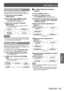 Page 69[PICTURE] menu
ENGLISH - 69
Settings
[NOISE REDUCTION]
You can reduce noises when the input image is 
degraded and noise is occurring in the image signal.
1) Press ▲▼ to select [NOISE 
REDUCTION].
2)
 
Press  ◀▶ or the  button.
▶z
The  [NOISE REDUCTION] individual 
adjustment screen is displayed.
3) Press  ◀▶ to switch the [NOISE 
REDUCTION].
▶z The setting will change as follows each time 
you press the button.
[1] (Low)[2] (Medium)
[OFF] (No 
correction)[3] (High)
Attention
 z When this is set for an...