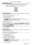 Page 107Chapter 4 Settings — [NETWORK] menu
ENGLISH - 107
[NETWORK] menu
On the menu screen, select [NETWORK] from the main menu, and select an item from the sub-menu.Refer to “Navigating through the menu” (x page 57) for the operation of the menu screen. fAfter selecting the item, press asqw to set.
[DIGITAL LINK MODE]
(Only for PT-EZ580, PT-EW640 and PT -EX610)
Switch the communication method of the  terminal of the projector.
1) Press as to select [DIGITAL LINK MODE].
2) Press qw to switch the item.
 fThe...