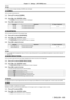 Page 65Chapter 4 Settings — [PICTURE] menu
ENGLISH - 65
Note
 fWhen a name is changed, display of [USER] is also changed.
[GAMMA]
You can adjust contrast balance.
1) Press as to select [GAMMA].
2) Press qw or the  button.
 fThe [GAMMA] individual adjustment screen is displayed.
3) Press qw to adjust the level.
OperationAdjustmentRange of adjustment
Press w.The midtones become brighter.-8 - +7Press q.The midtones become darker.
[SHARPNESS]
You can adjust the sharpness of the projected image.
1) Press as to...