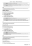 Page 79Chapter 4 Settings — [DISPLAY OPTION] menu
ENGLISH - 79
[64-940]Select when the HDMI terminal output of an external device (such as a Blu-ray disc player) is connected to the  terminal.
[0-1023]
Select when the DVI-D terminal output of an external device (such as a computer) is connected to the  terminal via a conversion cable or similar cable.Select also when the HDMI terminal output of a computer or other device is connected to the  terminal.
Note
 fThe optimal setting varies depending on the output...